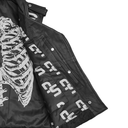 DeadFrame - Men’s Leather Motorcycle Vest