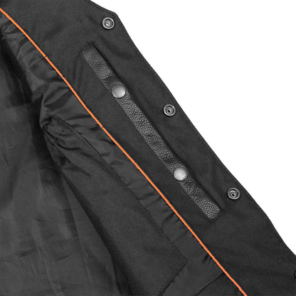 Bullock Men's Motorcycle Leather Vest