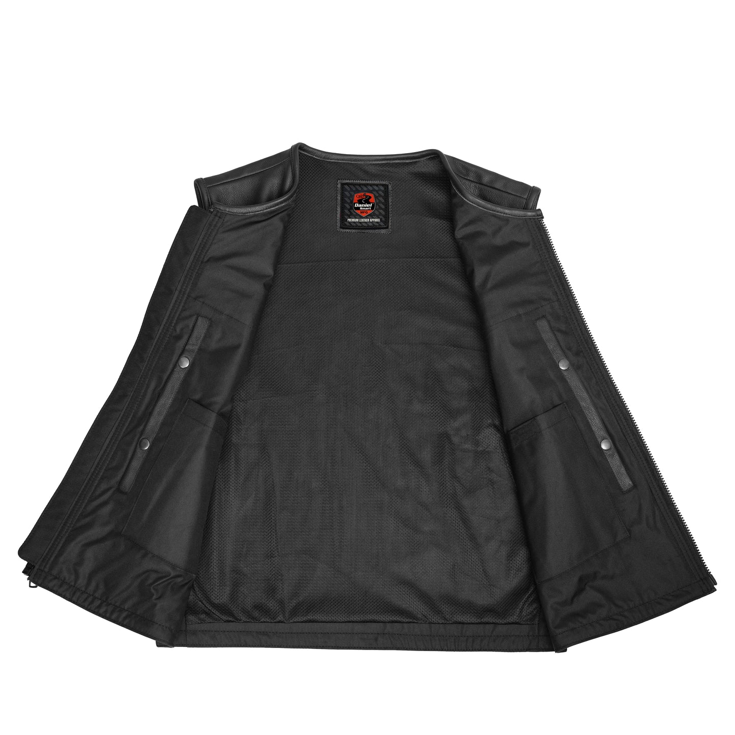 Bandit™ Men's Motorcycle Leather Vest