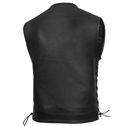 Bandit™ Men's Motorcycle Leather Vest