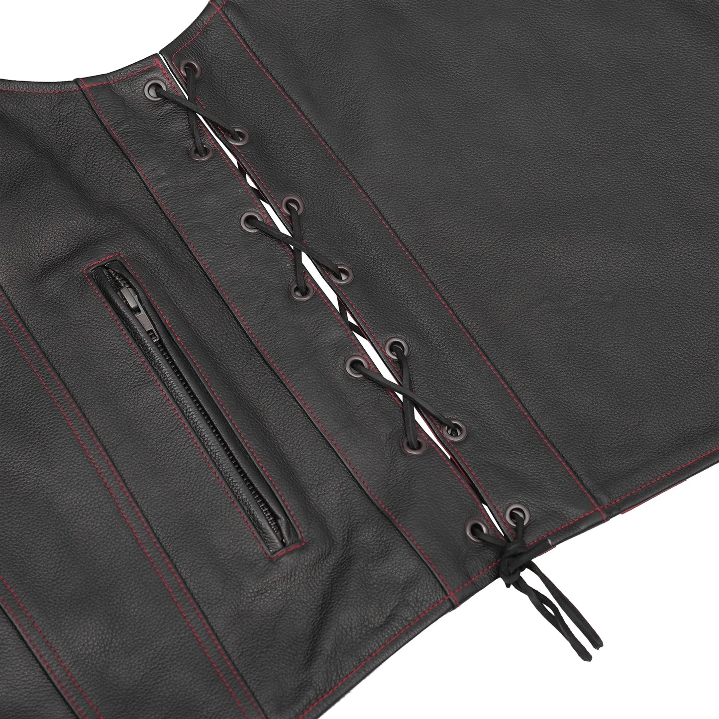 Honor™ Men's Motorcycle Leather Vest