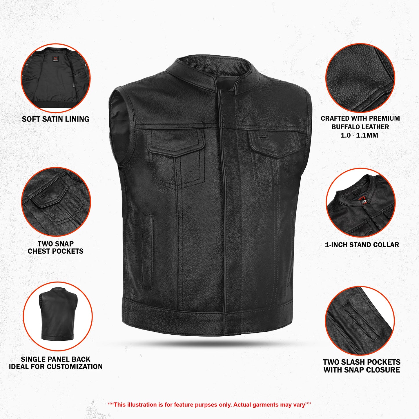 Young Spirit - Kids Leather Vest