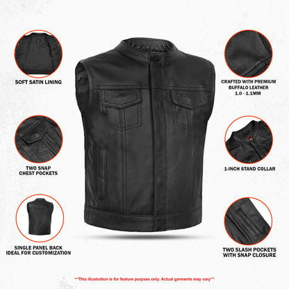 Young Spirit - Kids Leather Vest