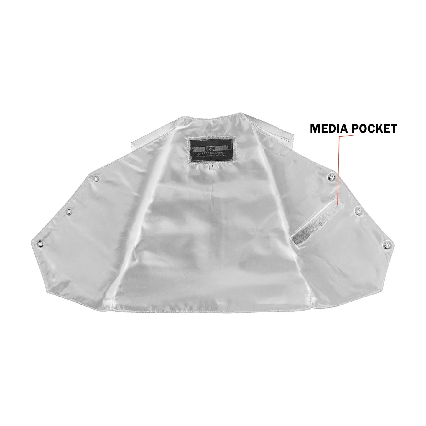 DS1744 Little Rider - Kids Leather Vest