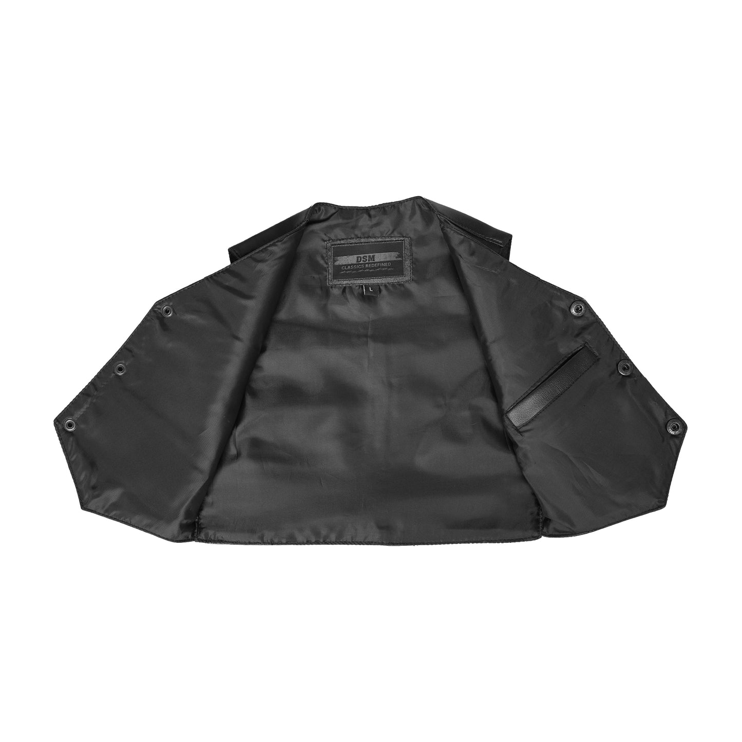 DS1744 Little Rider - Kids Leather Vest