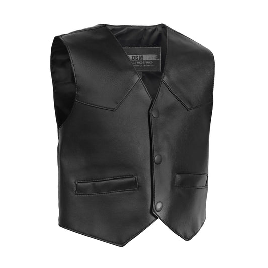 DS1744 Little Rider - Kids Leather Vest