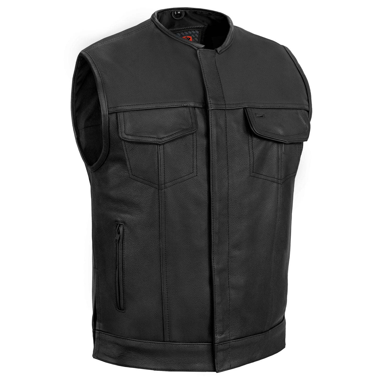 Vestra Men's Motorcycle Leather Vest