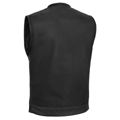 DS177 Upgraded Style Gun Pockets, Hidden #10" Black Metal Zipper, Side Zippers