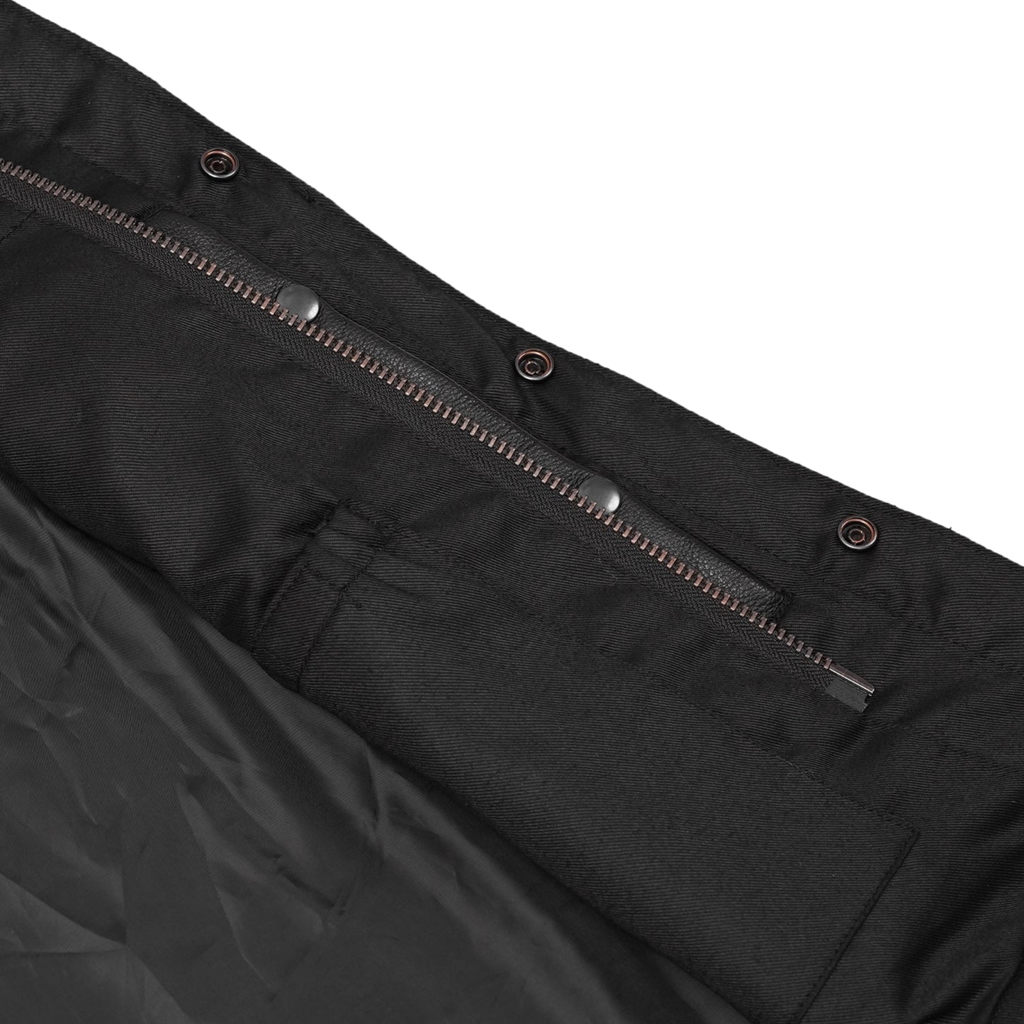 DS178 Upgraded Style Gun Pockets, Hidden 10" Gun Metal Zipper