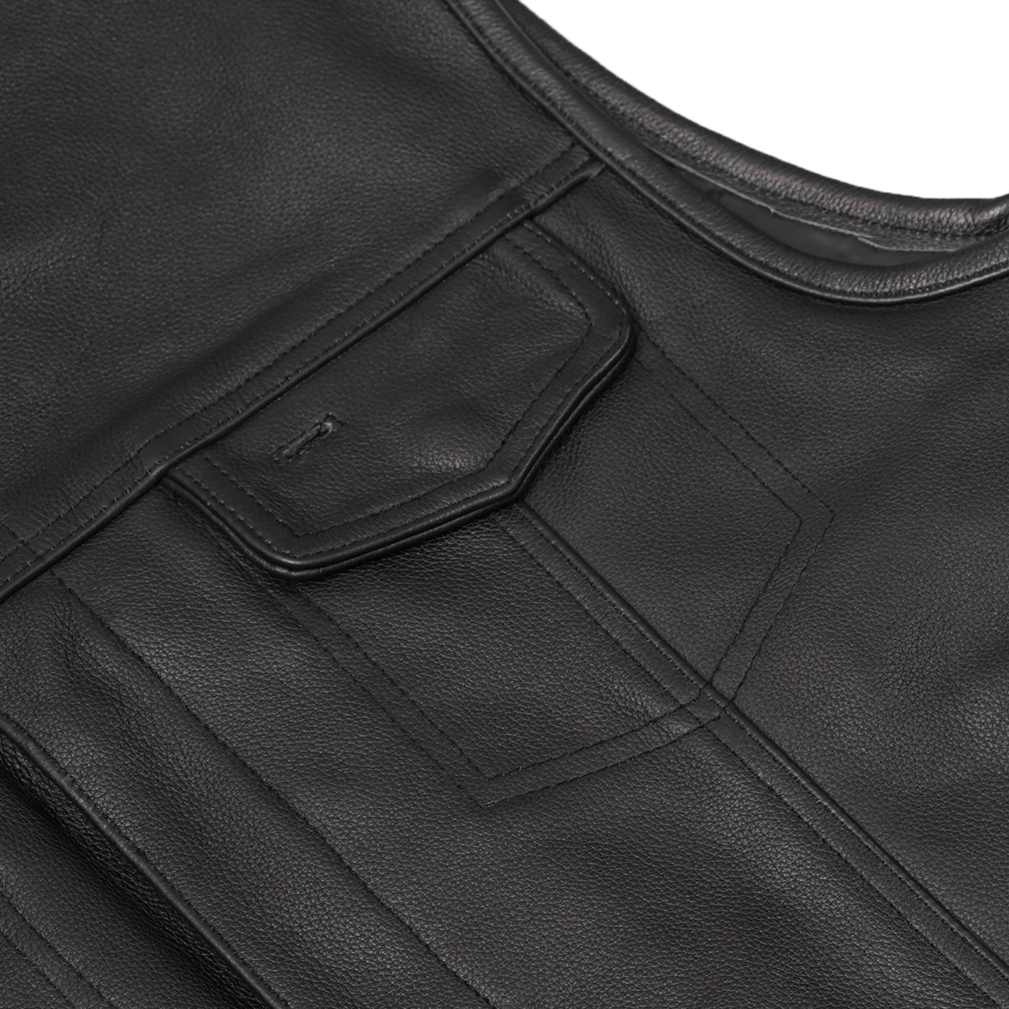 DS178 Upgraded Style Gun Pockets, Hidden 10" Gun Metal Zipper