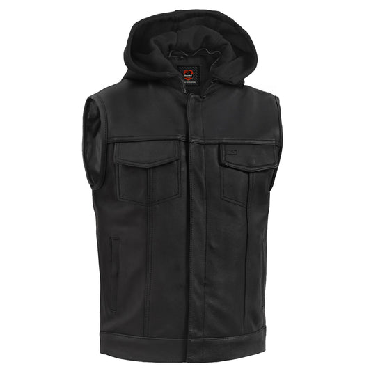 Cole™ Men's Motorcycle Leather Vest