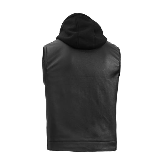 DS182 Concealed Snaps, Premium Naked Cowhide, Removable Hood & Hidden