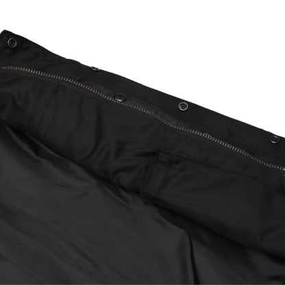 DS182 Concealed Snaps, Premium Naked Cowhide, Removable Hood & Hidden