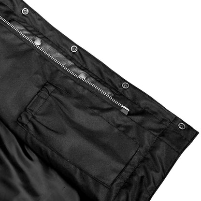 DS188 Upgraded Style Gun Pockets, Hidden 10'' Gun Metal Zipper, Side