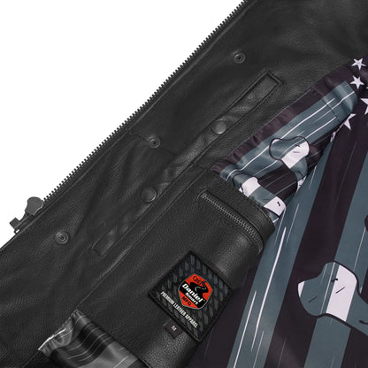 Blaze™ Men's Motorcycle Leather Vest