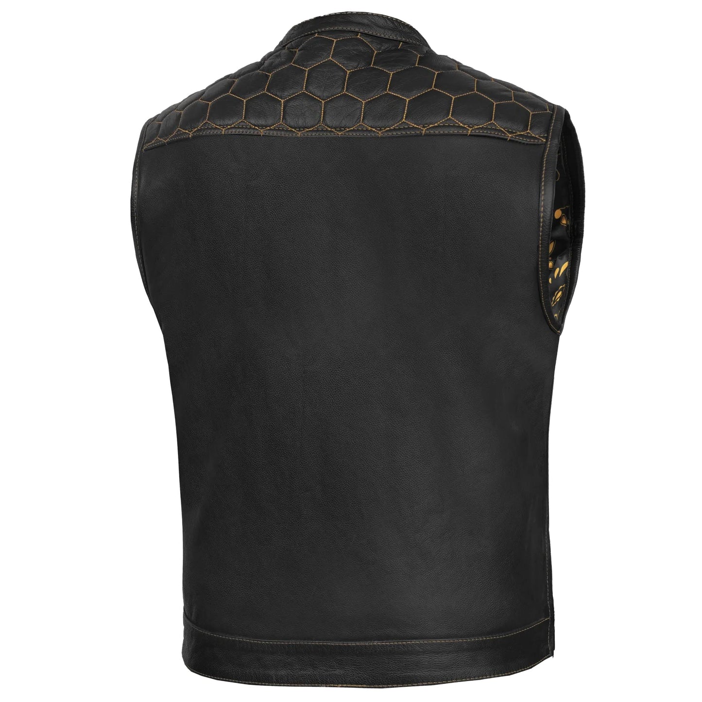Auric™ Men's Motorcycle Leather Vest