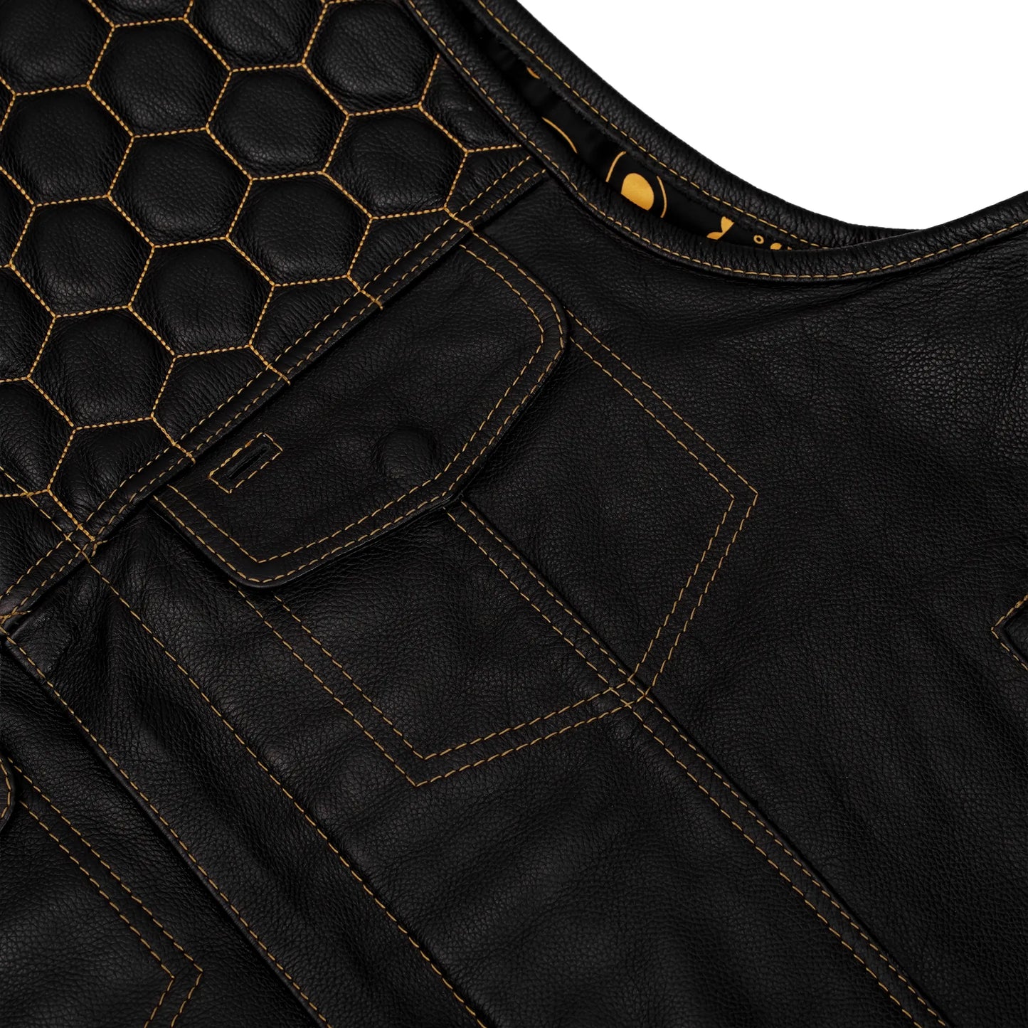 Auric™ Men's Motorcycle Leather Vest