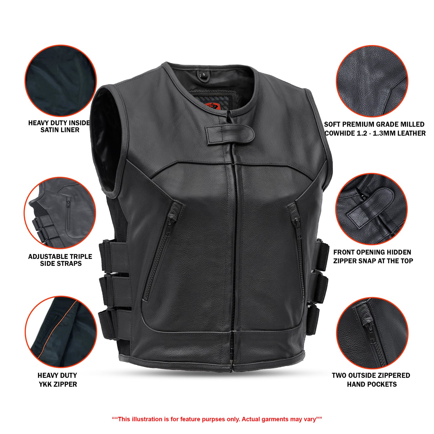 DS200 Women's Updated SWAT Team Style Vest