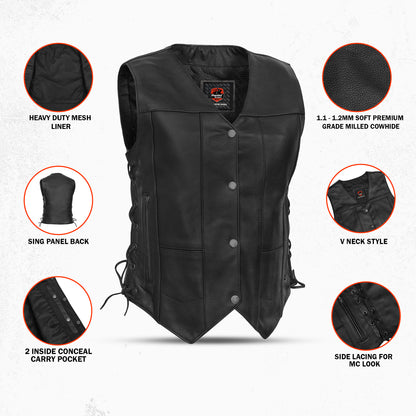 DS201  Women's 6 Pocket Utility Vest