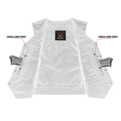 Revenge Ride Women's Leather Motorcycle Vest