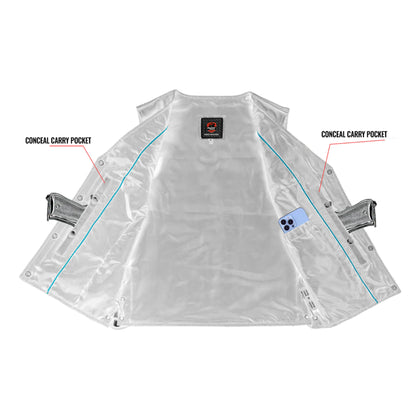 Swift™ Women's Leather Motorcycle Vest