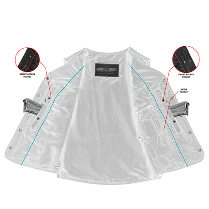 Lacera™ Women's Leather Motorcycle Vest