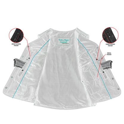 DS206 Women's Stylish Longer Body 3/4 Vest - Side Laces