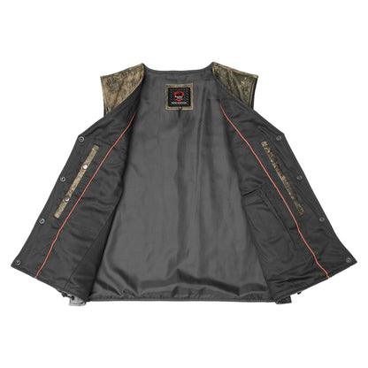 Oak Women's Leather Motorcycle Vest