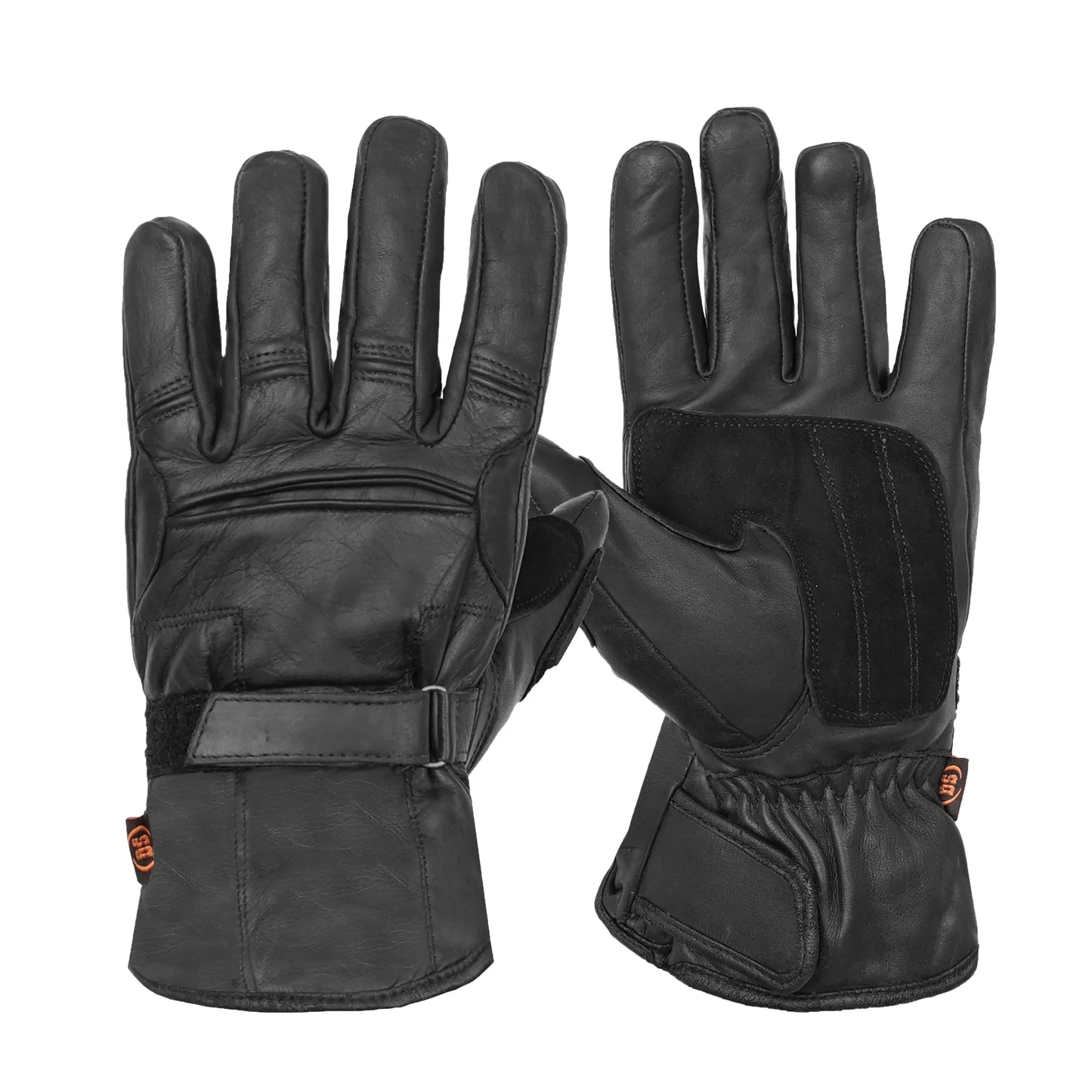 TrailFrost Men's Gauntlet Motorcycle Gloves