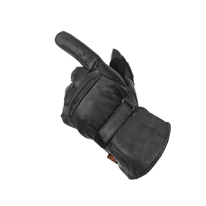 TrailFrost Men's Gauntlet Motorcycle Gloves