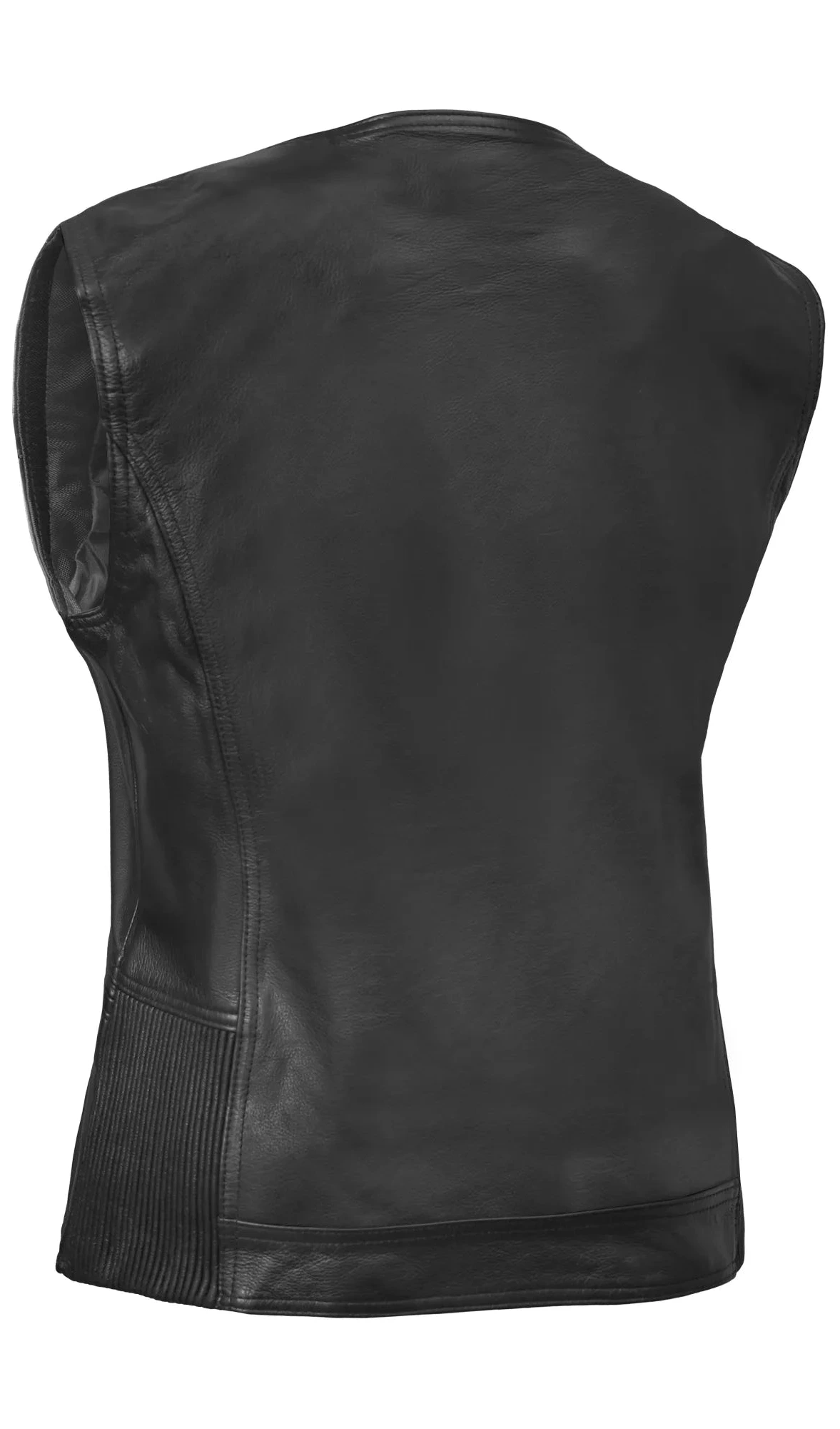 DS215 NoirFlex - Women’s Leather Motorcycle Vest