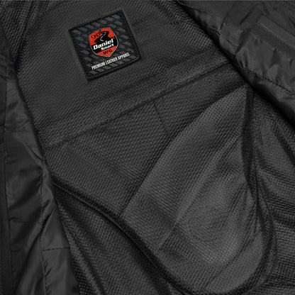 DS215 NoirFlex - Women’s Leather Motorcycle Vest