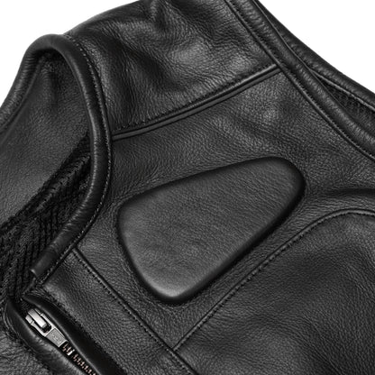 Evelyn - Women's Leather Motorcycle Vest