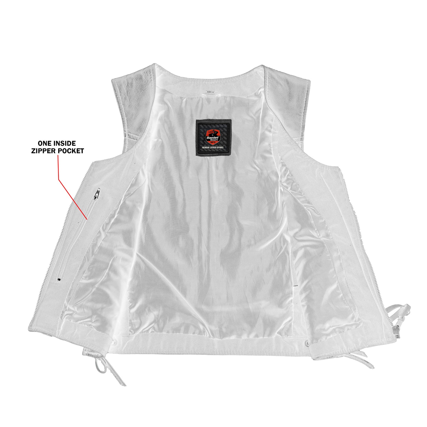 DS241 Women's Lightweight Vest with Rivets Detailing