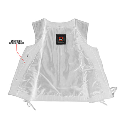 DS241 Women's Lightweight Vest with Rivets Detailing