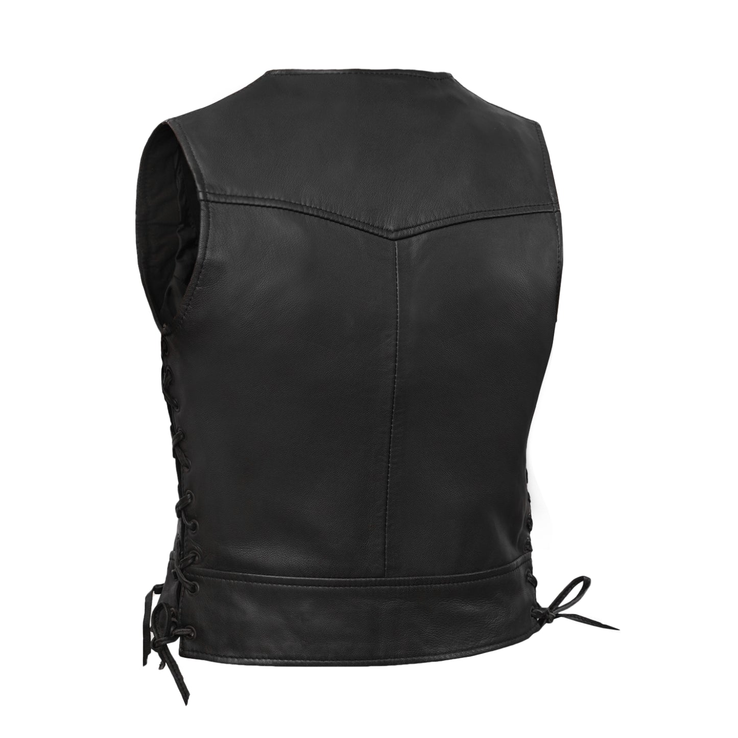 DS241 Women's Lightweight Vest with Rivets Detailing