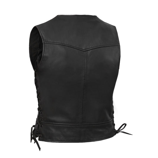 DS241 Women's Lightweight Vest with Rivets Detailing