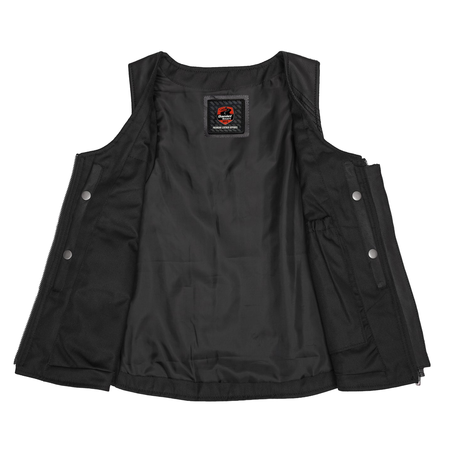 Inferno Women's Leather Motorcycle Vest