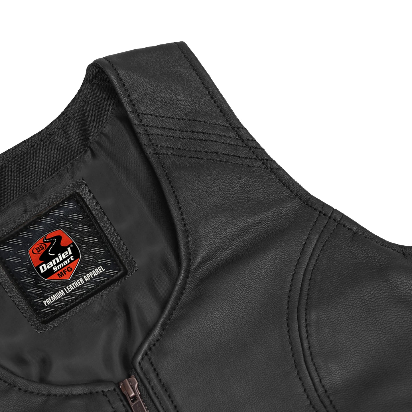 Inferno Women's Leather Motorcycle Vest