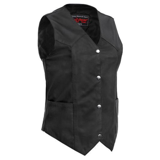 DS251 Women's Classic Plain Side Vest