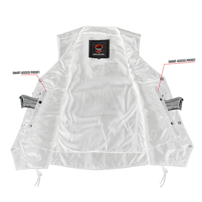 Rovena - Women's Leather Motorcycle Vest