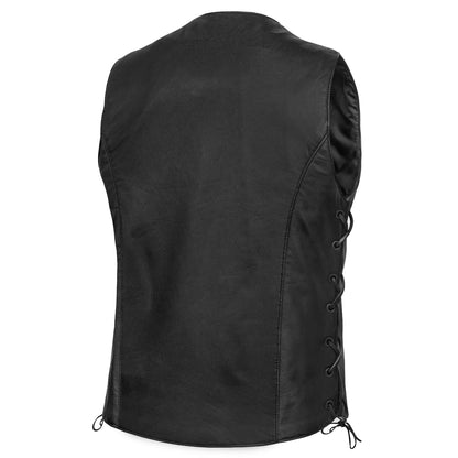 DS252 Women's Classic Side Lace Vest