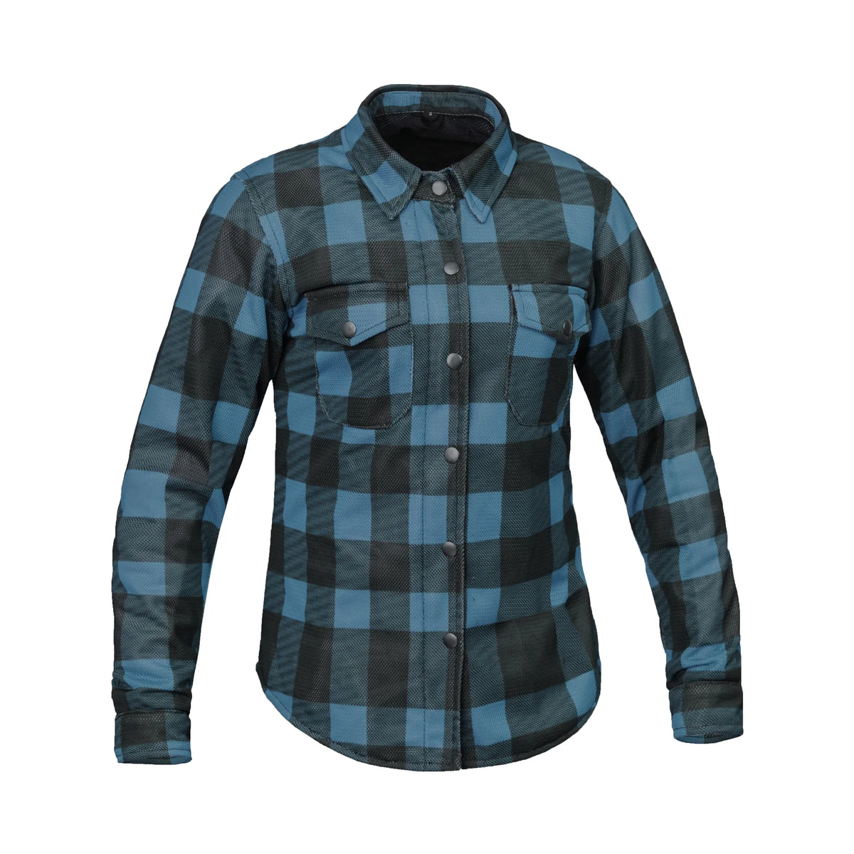 Bristol - Women’s Flannel Shirt - Teal & Black