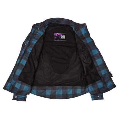 Bristol - Women’s Flannel Shirt - Teal & Black