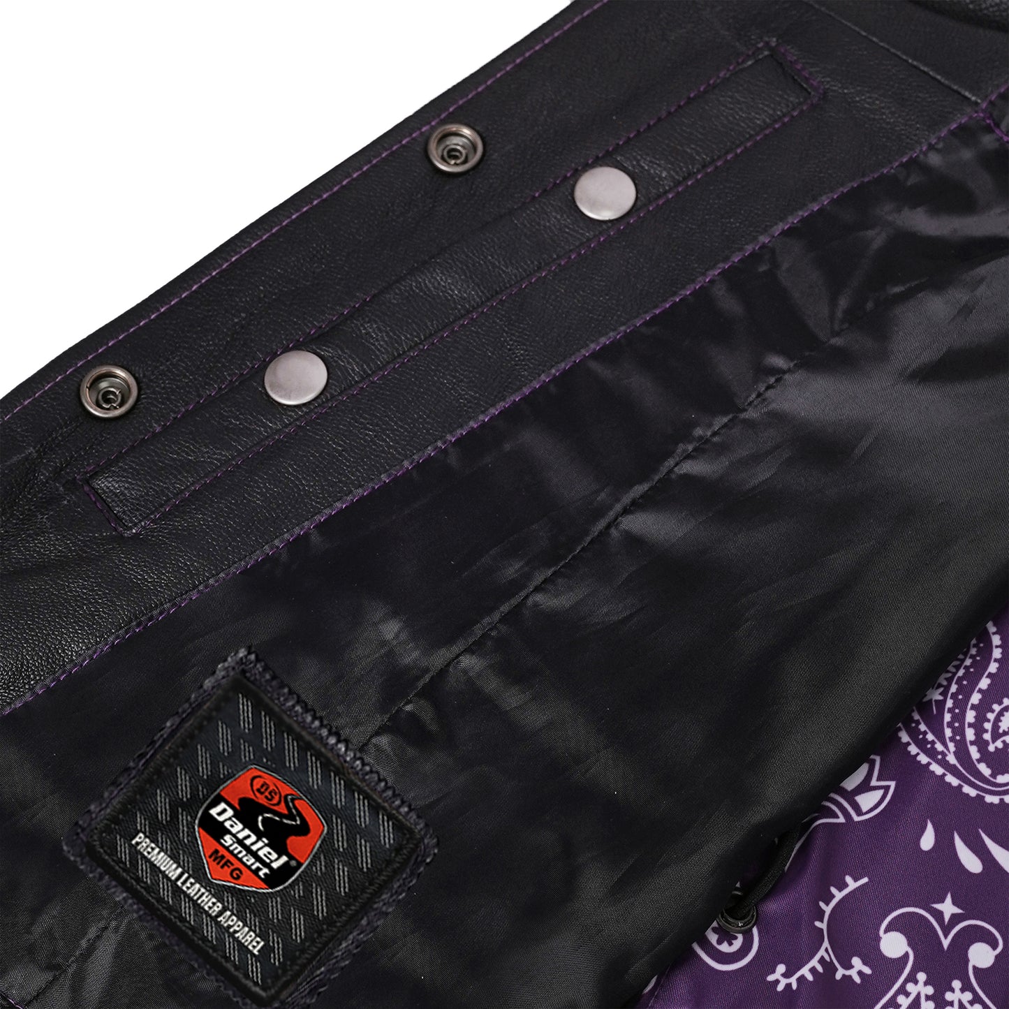 DS261 Miss Miles - Purple Paisley