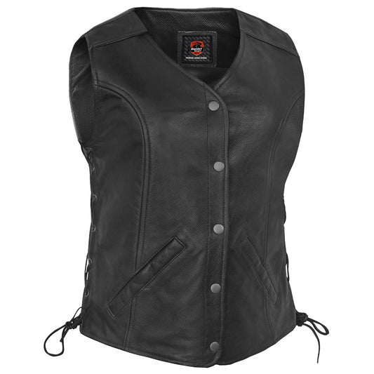 DS266  Women's Premium Classy Longer Body 3/4 Vest