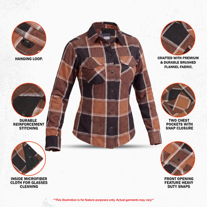 Frontier Moto - Women’s Flannel Shirt