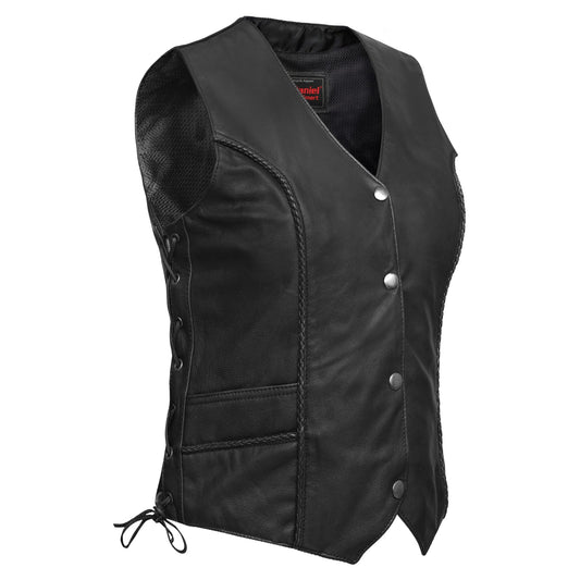 DS272 Women's Premium Braided Vest