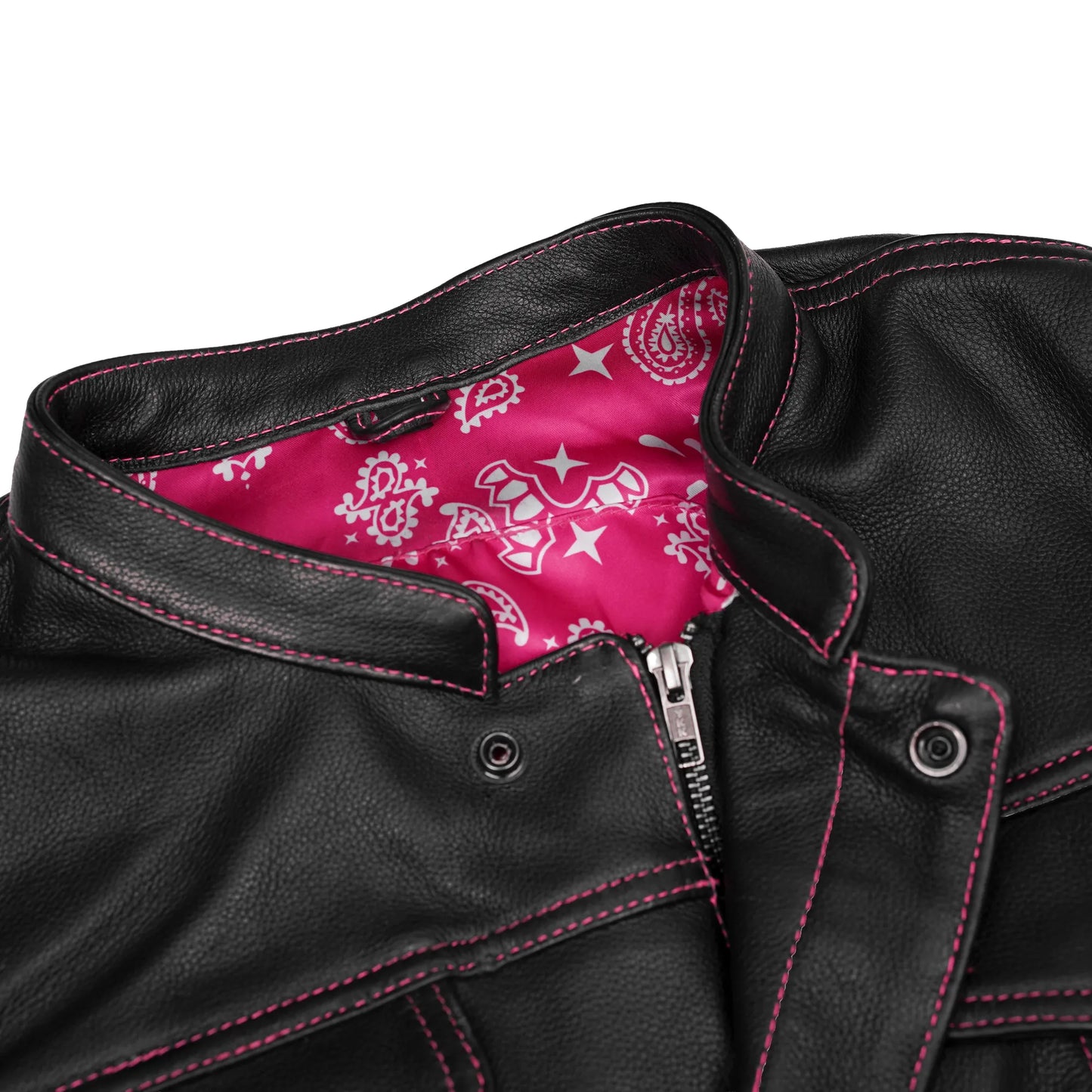 Orchid™ Women's Leather Motorcycle Vest