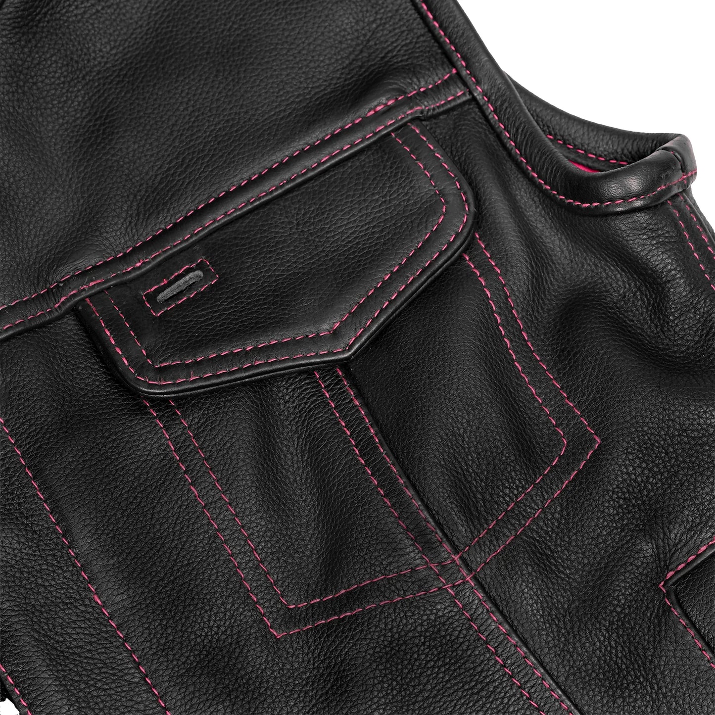 Orchid™ Women's Leather Motorcycle Vest